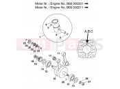KTM 60 SX (600105) [EU] 2000 CRANKSHAFT, PISTON