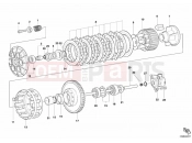 DUCATI 2006 Superbike 999 R XEROX CLUTCH » CLUTCH