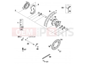 REAR WHEEL - KTM 65 SX (600196) [EU] 1999