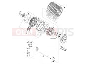 CLUTCH - KTM 620 EGS-E 11LT ORANGE (972778) [EU] 1997
