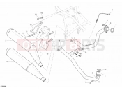 DUCATI Sportclassic Paul Smart EXHAUST SYSTEM » EXHAUST SYSTEM
