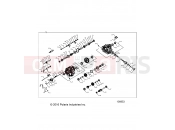 Polaris 2017 ATV ACE 570 EFI (R15) (A17DAA57A5) DRIVE TRAIN | DRIVE TRAIN, MAIN GEARCASE - A17DAA57A5 (100853)