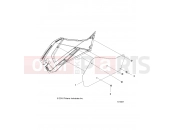 BODY | BODY, RIGHT HAND SIDE PANEL HEAT SHIELD AND HARDWARE 1 UP - A17SES57C1/C2/C7/CL/E1/E2/E7/EL/SET57C1/C2/E1/E2 (101067) - Polaris SPORTSMAN 570 TRACTOR (R07) - A17SES57C1/C2/C7/CL/E1/E2/E7/EL/SET57C1/C2/E1/E2 2017