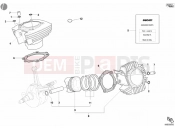 DUCATI 2006 Monster S2R 800 DARK CYLINDER - PISTON » ENGINE CASE