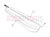 Polaris 2011 LEV GEM - e2/e4/e6/eS/eL/eLXD EUROPEAN COMPONENTS | EUROPEAN COMPONENTS, SCUFF GUARDS - e4 (49GEMEUROCOMPS11SCUFFE4)