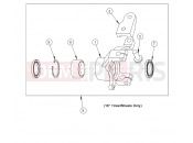 Polaris 2011 LEV GEM - e2/e4/e6/eS/eL/eLXD STEERING | STEERING, KNUCKLE, RIGHT, 7.56 DISC - e2/eS (49GEMSTEER11KNUCKLERT)