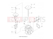 Polaris 2010 ATV TRAIL BOSS 330 (A10EA32AA) ENGINE | ENGINE, CARBURETOR, UPPER - A10EA32AA (49ATVCARBUPPER08TB)