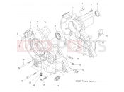 Polaris 2010 ATV TRAIL BOSS 330 (A10EA32AA) ENGINE | ENGINE, CRANKCASE - A10EA32AA (49ATVCRANKCASE08TB)