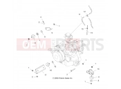 Polaris 2010 ATV TRAIL BOSS 330 (A10EA32AA) ENGINE | ENGINE, MOUNTING - A10EA32AA (49ATVENGINEMTG10BOSS)