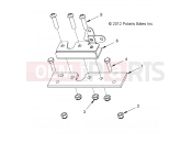Polaris 2009 LEV GEM - E2/E4/E6/ES/EL/ELXD BODY | BODY, LATCH, PACK - e2/e4/e6 (49GEMBODY11LATCHE6)