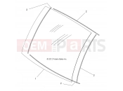 Polaris 2009 LEV GEM - E2/E4/E6/ES/EL/ELXD BODY | BODY, WINDSHIELD - e2/e4/e6/eS/eL/eLXD (49GEMBODY11WINDSHIELD)