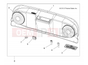 Polaris 2009 LEV GEM - E2/E4/E6/ES/EL/ELXD ELECTRICAL | ELECTRICAL, OPTIONS, STEREO PACKAGE - e2/e4/e6/eS/eL/eLXD (49GEMOPTIONS11STEREO)