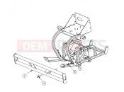 Polaris 2009 LEV GEM - E2/E4/E6/ES/EL/ELXD FRAME | FRAME, OPTIONS, BUMPER, FRONT, RUGGED - e2/e4/e6/eS/eL/eLXD (49GEMOPTIONS11BUMPERRGD)