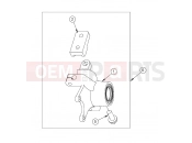 Polaris 2009 LEV GEM - E2/E4/E6/ES/EL/ELXD STEERING | STEERING, KNUCKLE, LEFT W/OFFSET EXTENSION - e6/eL/eLXD (49GEMSTEER11KNUCKLELTE6)