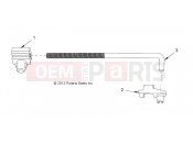 POLARIS GEM - E2/E4/E6/ES/EL/ELXD BODY | BODY, LINKAGE ROD, PACK LATCH - e2/e4/e6 (49GEMBODY11LINKAGE)