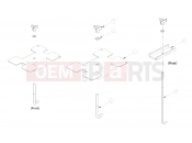 POLARIS GEM - E2/E4/E6/ES/EL/ELXD ELECTRICAL | ELECTRICAL, BATTERY HOLD DOWN - e2/e4/eS (49GEMELECTRICAL11BATTERYHOLD)