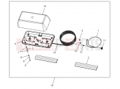 POLARIS GEM - E2/E4/E6/ES/EL/ELXD ELECTRICAL | ELECTRICAL, OPTIONS, LIGHTBAR, AERO DUAL HALOGEN, RED - e2/e4/e6/eS/eL/eLXD (49GEMOPTIONS11LIGHTBARE2)