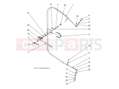 POLARIS GEM - E2/E4/E6/ES/EL/ELXD BODY | BODY, OPTIONS, FRAME LEFT/RIGHT FRONT - e4 (49GEMOPTIONS11FRAMEFRT)