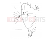 POLARIS GEM - E2/E4/E6/ES/EL/ELXD BODY | BODY, OPTIONS, FRAME LEFT/RIGHT REAR - e4 (49GEMOPTIONS11FRAMERR)