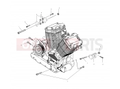 VICTORY SPORTCRUISER (V01CS15LE) ENGINE | ENGINE, MOUNTING - V01CS15DA (4966166616B014)