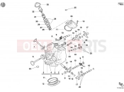 DUCATI 2005 Multistrada 1000 HORIZONTAL CYLINDER HEAD » VALVE DRIVE