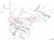 DUCATI 2005 Multistrada 1000 FOOTRESTS, LEFT » UNCLASSIFIED
