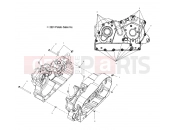 VICTORY 2000 SPECIAL EDITION (V00CB15DCS) ENGINE » ENGINE, CRANKCASE - (4947594759C003)