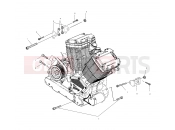 VICTORY SPORT CRUISER (V00CS15DD) ENGINE | ENGINE, MOUNTING - V00CS15LE (4952625262C002)
