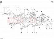 DUCATI 2005 Monster 400 Dark FOOTREST » FRAME