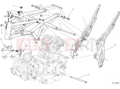 DUCATI 2014 Diavel Carbon FRAME [MOD:DVLC]