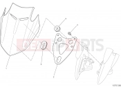 DUCATI 2014 Diavel Carbon WINDSHIELD [MOD:DVLC]