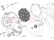 DUCATI 2015 Diavel CLUTCH COVER [MOD:DVL]