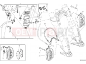DUCATI 2015 Diavel FRONT BRAKE SYSTEM [MOD:DVL]