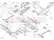 DUCATI 2015 Diavel REAR SHOCK ABSORBER [MOD:DVL]
