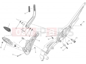 DUCATI 2015 Diavel FOOTRESTS, RIGHT [MOD:DVL]