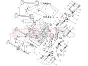 DUCATI Diavel Titanium HORIZONTAL CYLINDER HEAD [MOD:DVLR]