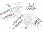 DUCATI Hypermotard CYLINDER HEAD : TIMING SYSTEM [MOD:HYM;XST:AUS,EUR,FRA,JAP,TWN]