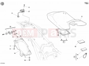 DUCATI 2005 Monster 400 Dark SEAT » TANK/SEAT
