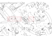 DUCATI Monster 1200 EXHAUST SYSTEM [MOD:M 1200]