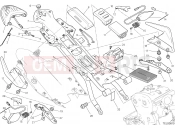 DUCATI Monster 1200 REAR FRAME COMP. [MOD:M 1200]