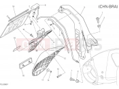 DUCATI 2015 Monster 1200 S PLATE HOLDER [MOD:M 1200S;XST:CHN]
