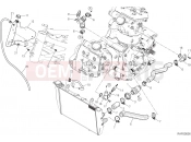 DUCATI Multistrada 1200 COOLING CIRCUIT [MOD:MS1200;XST:AUS,EUR,FRA,JAP]