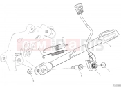 DUCATI Multistrada 1200 SIDE STAND [MOD:MS1200;XST:AUS,EUR,FRA,JAP]