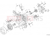 DUCATI 2015 Multistrada 1200 S D Air GENERATOR COVER [MOD:MS1200SA]
