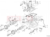 DUCATI 2015 Multistrada 1200 S D Air VERTICAL CYLINDER HEAD - TIMING [MOD:MS1200SA]