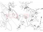 DUCATI 2015 Multistrada 1200 S D Air EXHAUST SYSTEM [MOD:MS1200SA]