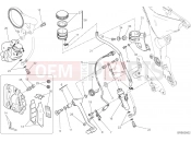 DUCATI 2015 Multistrada 1200 S D Air REAR BRAKING SYSTEM [MOD:MS1200SA]
