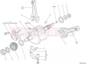 DUCATI 2015 Streetfighter 848 CRANKSHAFT [MOD:F848]