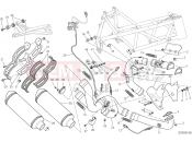 DUCATI 2015 Streetfighter 848 EXHAUST SYSTEM [MOD:F848]