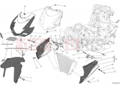 DUCATI 2015 Streetfighter 848 FAIRING [MOD:F848]